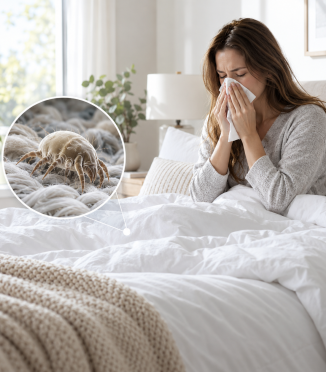 Hausstaubmilben in der Bettwäsche: Allergien und Gesundheit