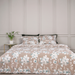 Premium satin bettwäsche set "Emory". Bettwäsche aus Satin, 135/140x200 cm, 150x200 cm, 155/160x200 cm, 180x200 cm, 200x200 cm, 200x220 cm, 220x240 cm