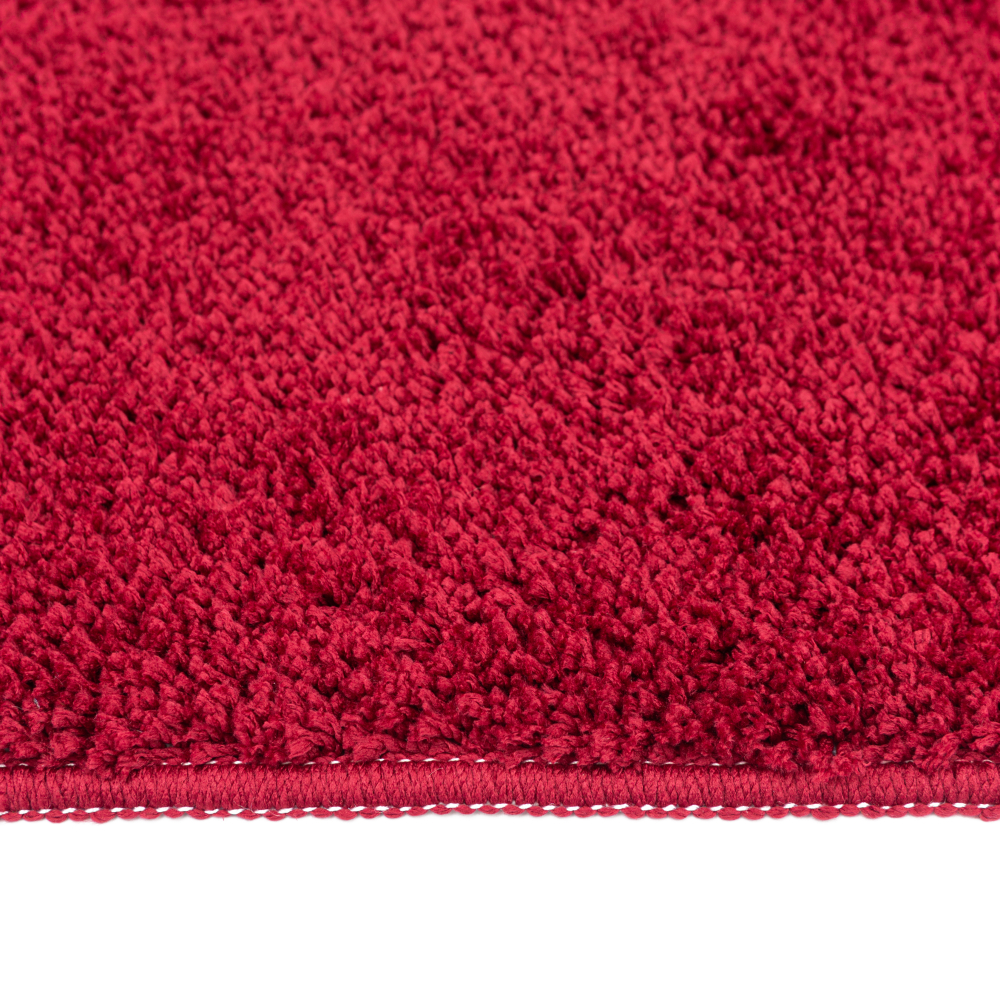 Toilettenmatte „Crimson“. Badteppich, 55x55 cm