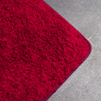 Toilettenmatte „Crimson“. Badteppich, 55x55 cm