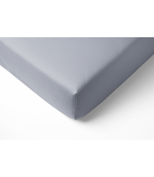 Satin Bettlaken „Classic grey“. Bettlaken