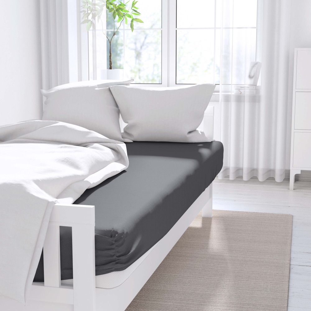 Bettlaken ohne Gummizug „Jet“. Bettlaken, 150x220 cm, 180x220 cm, 220x230 cm