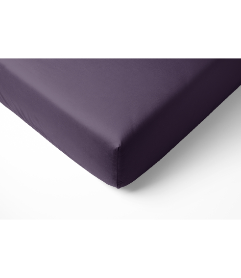 Satin Bettlaken „Mauve“. Bettlaken