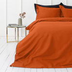 Premium satin bettwäsche set "Yam". Bettwäsche aus Satin, 135/140x200 cm, 155/160x200 cm, 200x200 cm, 200x220 cm, 220x240 cm