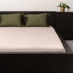 Satin Spannbettlaken „Primrose“. Spannbettlaken, 80x200 cm, 90x200 cm, 120x200 cm, 135/140x200 cm, 155/160x200 cm, 180x200 cm