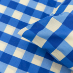Babybettwäsche ”Blue grid". Babybettwäsche, 100x140 cm