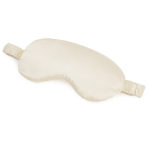 Seiden Schlafmaske „Cream“. Schmuck