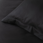 Premium-Satin-Kissenbezüge „Midnight“. Kissenbezüge 50x70