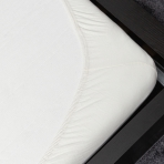 Spannbettlaken wasserdicht „White“. Spannbettlaken, 80x200 cm, 90x200 cm, 120x200 cm, 135/140x200 cm, 155/160x200 cm