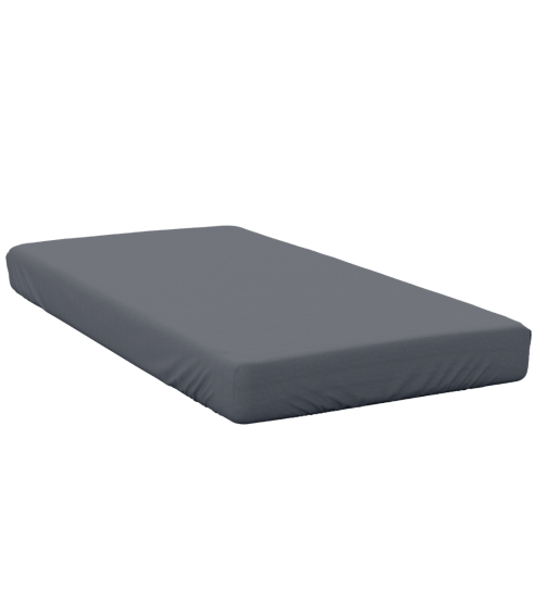 Bettlaken ohne Gummizug  „Graphite“. Bettlaken