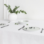 Tischdecke „Linen white“. Tischdecke aus Leinen, 135/140x200 cm, 140x240 cm, 140x300 cm