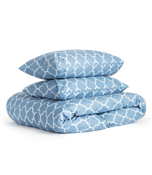 Bettwäsche set "Morocco blue“. Bettwäsche Baumwolle