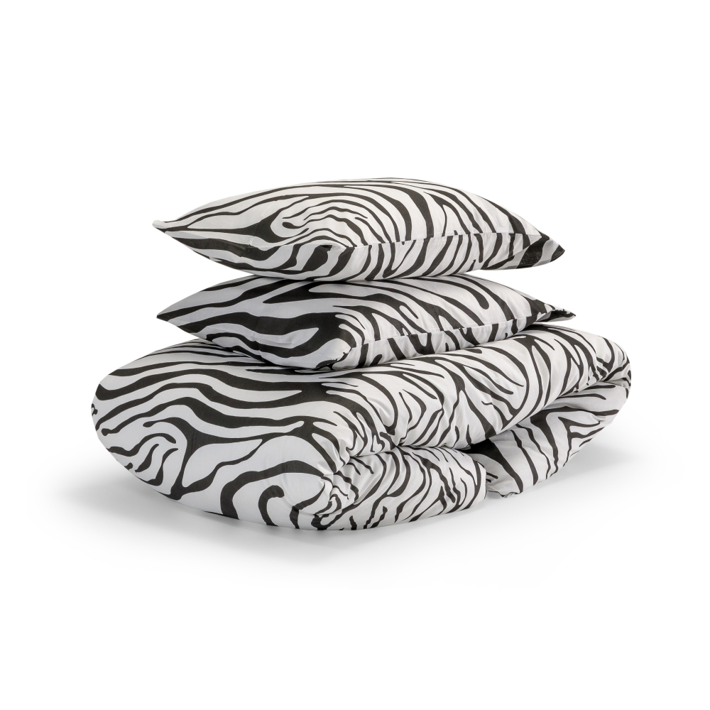 Bettwäsche set "Zebra". Bettwäsche Baumwolle, 135/140x200 cm, 200x220 cm