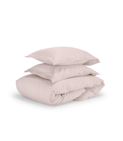 Premium satin bettwäsche set "Blush". Bettwäsche aus Satin