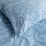 Bettwäsche set "Toile de jouy blue". Bettwäsche Baumwolle, 135/140x200 cm, 200x200 cm