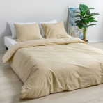 Bettwäsche set "Classic ivory". Bettwäsche Baumwolle, 135/140x200 cm, 155/160x200 cm