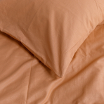 Bettwäsche set "Classic orange". Bettwäsche Baumwolle, 135/140x200 cm