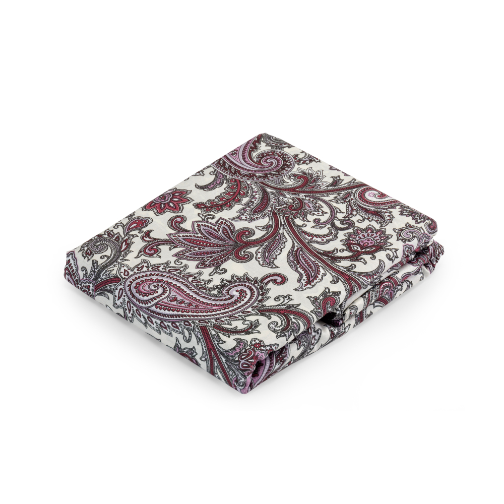 Premium satin bettwäsche set "Burgundy". Bettwäsche aus Satin, 155/160x200 cm