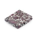 Premium satin bettwäsche set "Burgundy". Bettwäsche aus Satin, 155/160x200 cm