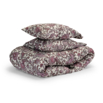 Premium satin bettwäsche set "Burgundy". Bettwäsche aus Satin, 155/160x200 cm