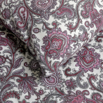 Premium satin bettwäsche set "Burgundy". Bettwäsche aus Satin, 155/160x200 cm