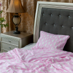 Bettwäsche set "Pink clouds". Bettwäsche Baumwolle, 135/140x200 cm, 155/160x200 cm