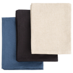Tischset „Linen royal blue“ 4 stk.. Tischdecke aus Leinen, 30x45 cm