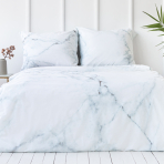 Bettwäsche set "Marble“. Bettwäsche Baumwolle, 155/160x200 cm