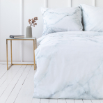 Bettwäsche set "Marble“. Bettwäsche Baumwolle, 155/160x200 cm