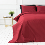 Bettwäsche set "Ruby". Bettwäsche Baumwolle, 135/140x200 cm