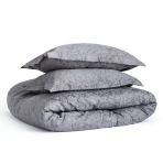 Premium satin bettwäsche set "Cacao light". Bettwäsche aus Satin, 200x220 cm