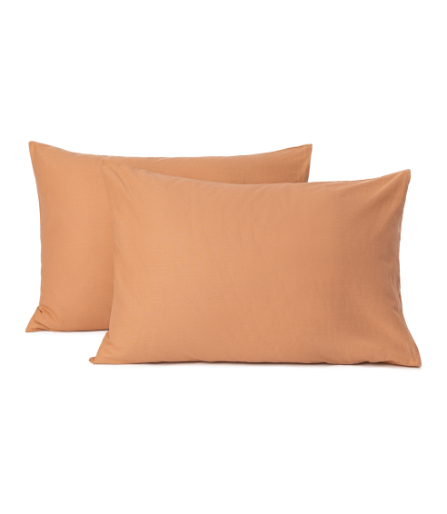 Kopfkissenbezüge „Classic Orange“ 2 Stück