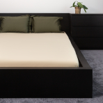 Jersey Spannbettlaken „Sand“. Spannbettlaken 140x200, 90x200 cm, 135/140x200 cm, 155/160x200 cm, 180x200 cm, 200x220 cm