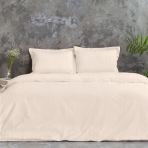 Premium satin bettwäsche set "Cornsilk". Bettwäsche aus Satin, 135/140x200 cm, 150x200 cm, 155/160x200 cm, 180x200 cm, 200x200 cm, 200x220 cm, 220x240 cm