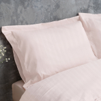 Premium satin bettwäsche set "Blush". Bettwäsche aus Satin, 135/140x200 cm