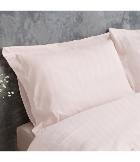Premium satin bettwäsche set "Blush". Bettwäsche aus Satin