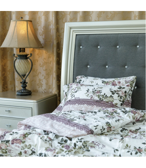 Premium satin bettwäsche set "Amelia". Bettwäsche aus Satin
