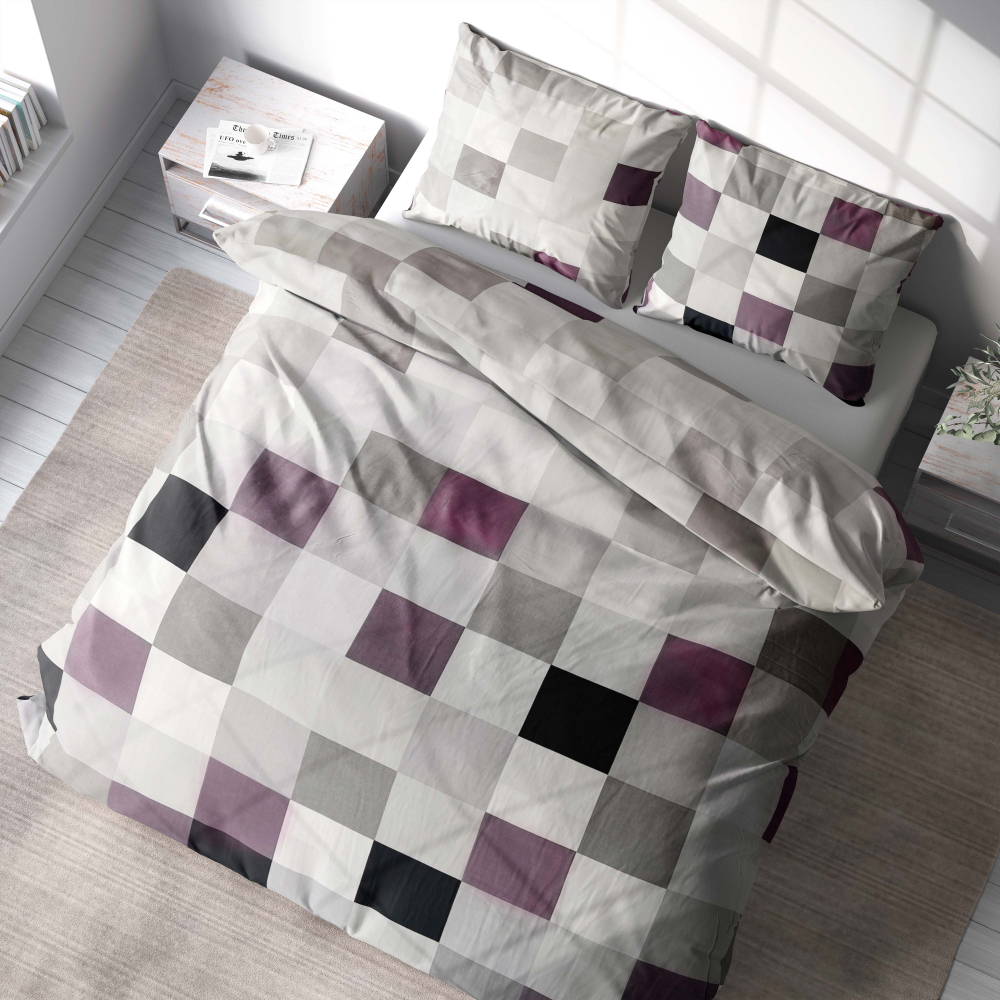 Patalynės komplektas „Hardy“. Bettwäsche 140x200, 135/140x200 cm, 150x200 cm, 155/160x200 cm, 180x200 cm, 200x200 cm, 200x220 cm