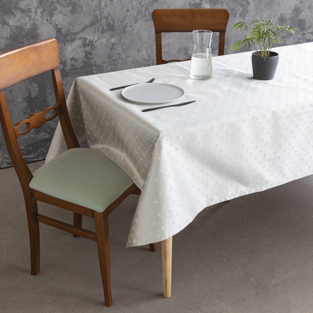 Tischdecke „Tea beans“. Tischdecken aus Baumwolle, 140x240cm, 140x300 cm