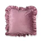 Dekorativer Kissenbezug „Pink Ruffle“ 1 Stk.. Kissenhülle