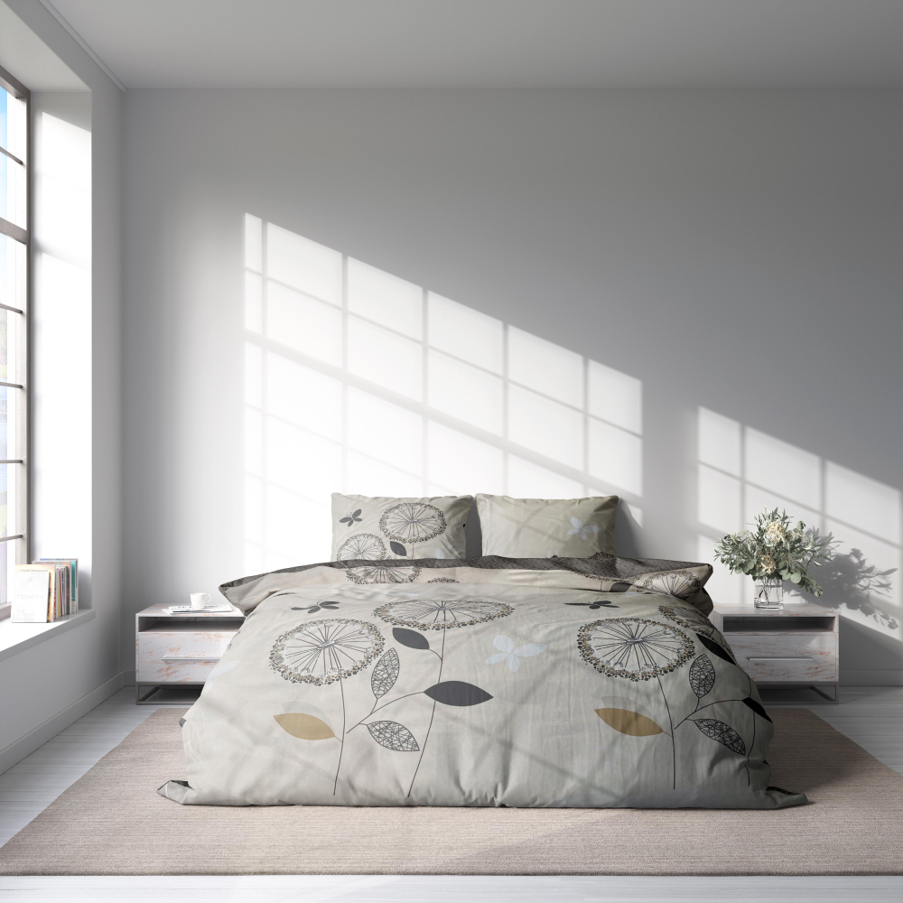 Bettwäsche set „Summed“. Bettwäsche 140x200, 135/140x200 cm, 200x200 cm, 200x220 cm