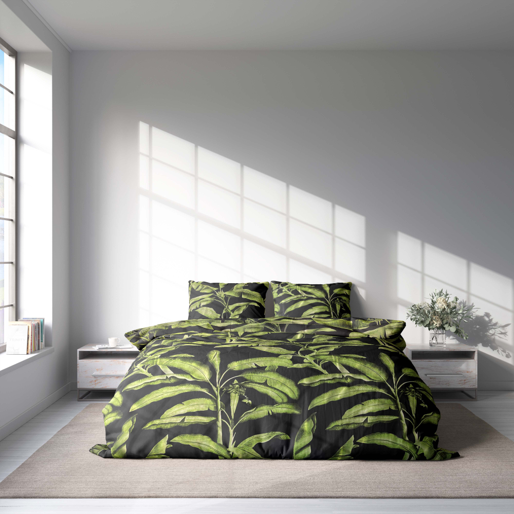 Bettwäsche set „Tropical“. Bettwäsche 140x200, 180x200 cm