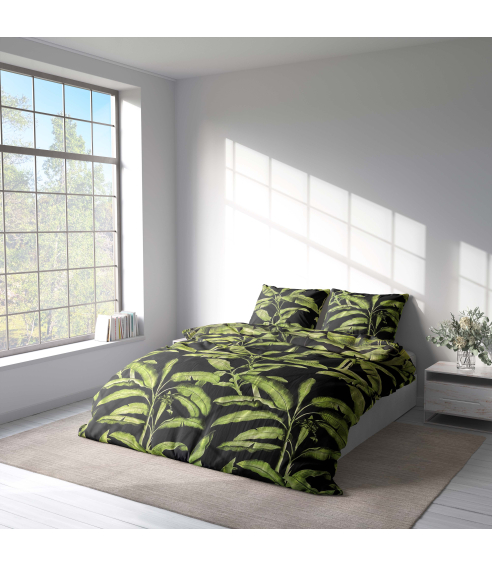 Bettwäsche set „Tropical“. Bettwäsche 140x200