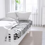 Bettlaken „Zebra“. Bettlaken, 150x220 cm, 150x260 cm