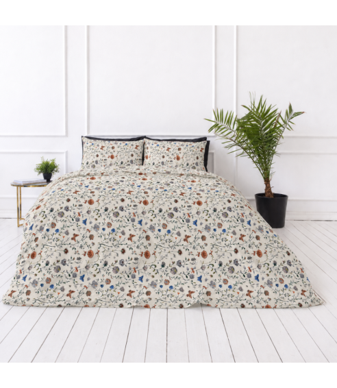 Bettwäsche Doppelbett "Countryside". Bettwäsche Baumwolle