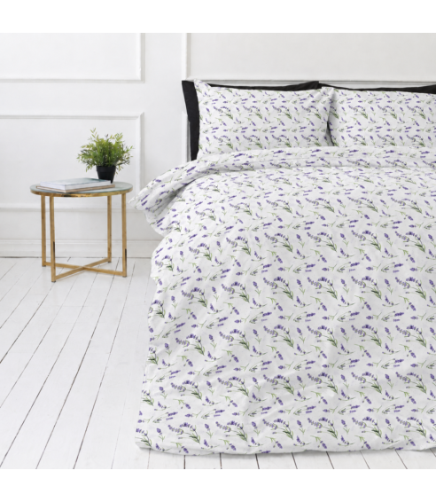 Bettwäsche Doppelbett "Lavender Breeze". Bettwäsche Baumwolle