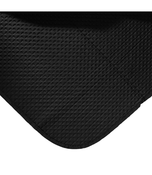 Tagesdecke „Black trapuntino Bedspread“. Tagesdecken