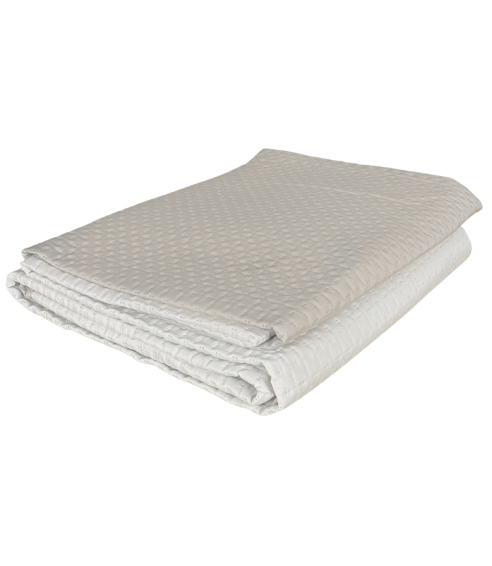 Tagesdecke „Cream trapuntino Bedspread“. Tagesdecken