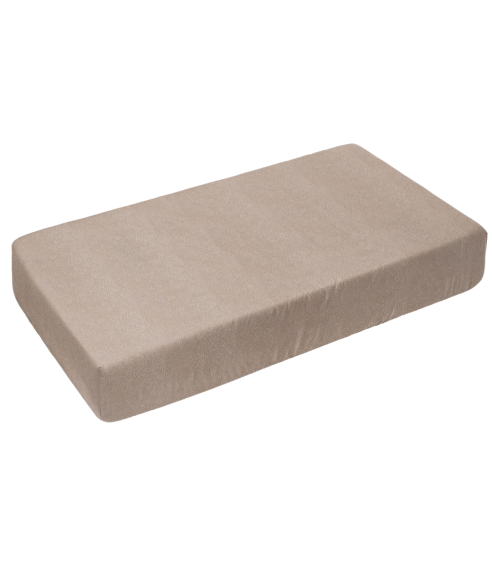Frottee Spannbettlaken „Beige Terry sheet“. Spannbettlaken 90x200