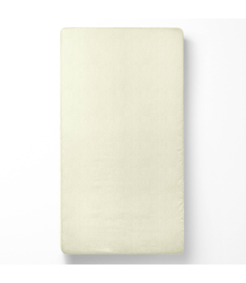 Frottee Spannbettlaken „Cream Terry sheet“. Spannbettlaken 160x200
